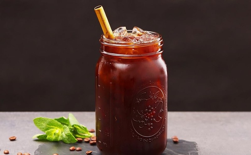 Reusable Boba Bubble Tea & Smoothie Cups - 2 Glass Wide Mouth 32oz Mason Jars gallery