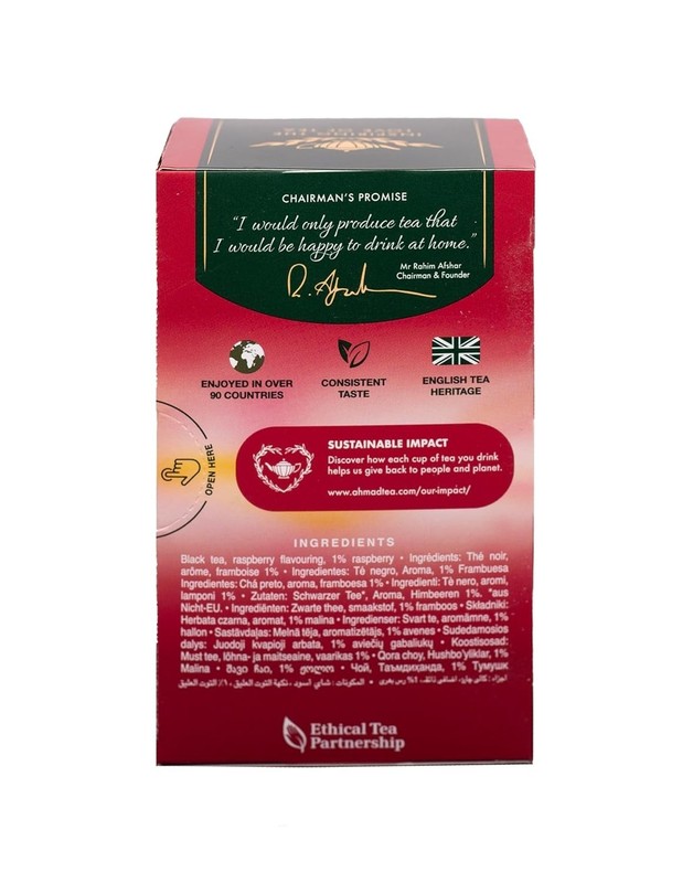 20 Count Raspberry Indulgence Black Tea – Refreshing & Naturally Caffeinated gallery