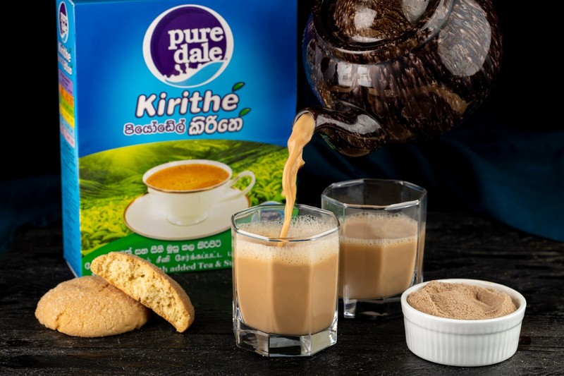Pure Dale Milk Powder With Added Tea & Sugar 400g [3 In One Dairy Product] Easy.