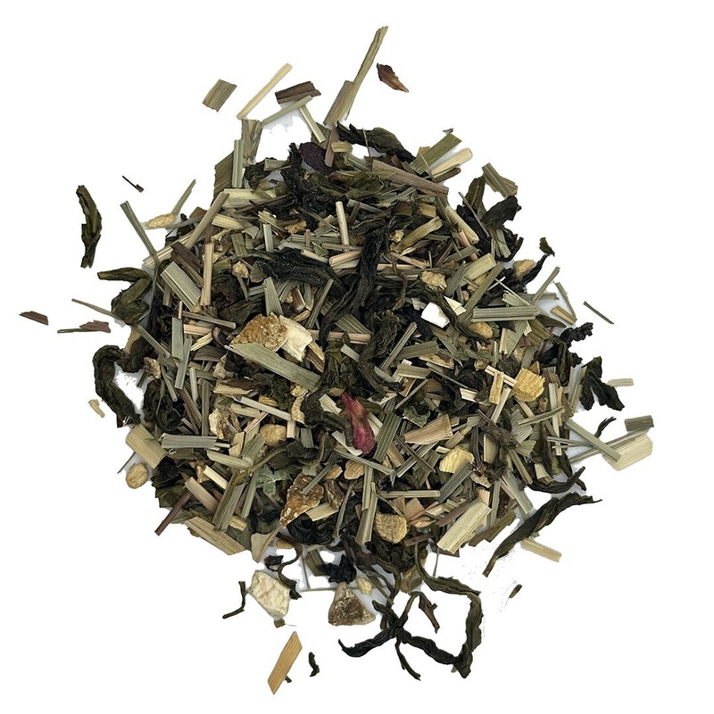 Lemon Grass Loose Leaf Tea | Oolong Tea | 2oz | 30 Servings | C Tea House