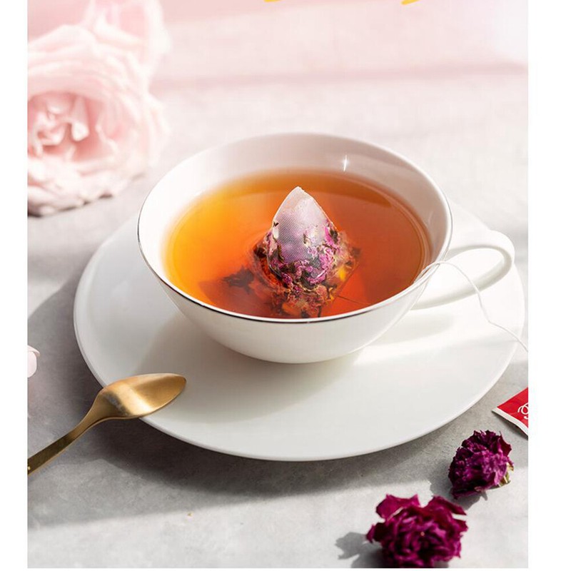 120g Rose Black Tea Blended Pyramid Packing Organic Tea gallery