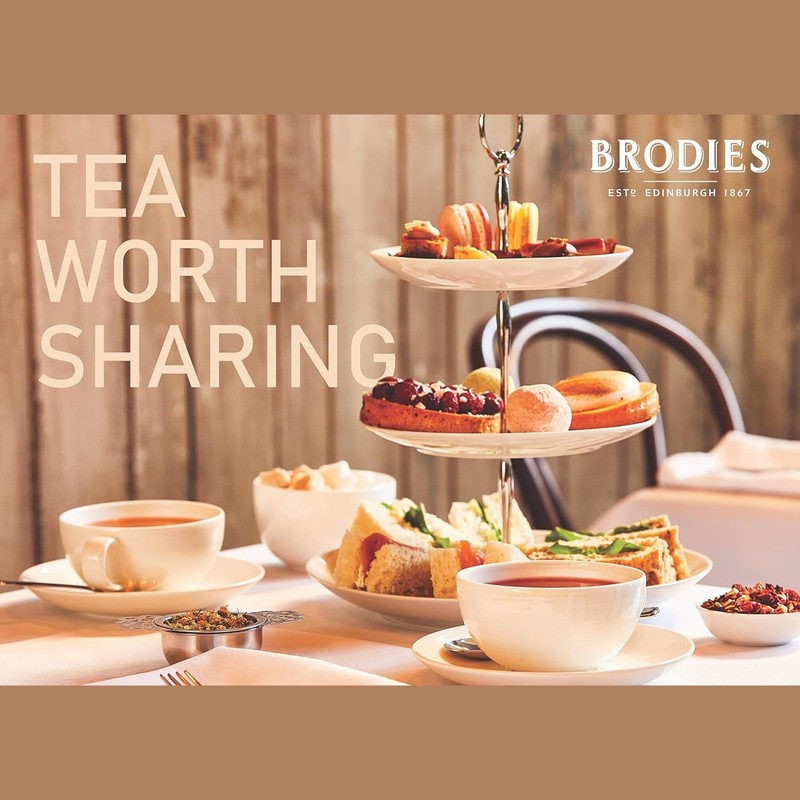 Brodies Tea, Scottish Breakfast Tea, Black Tea Imported from Scotland, Canister gallery