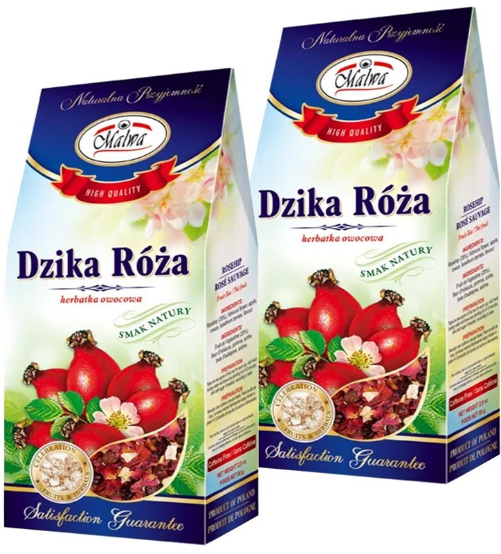 Malwa MULTIFRUIT Polish Fruit Tea Poland Dried Fruit Coarse – Sets of 2