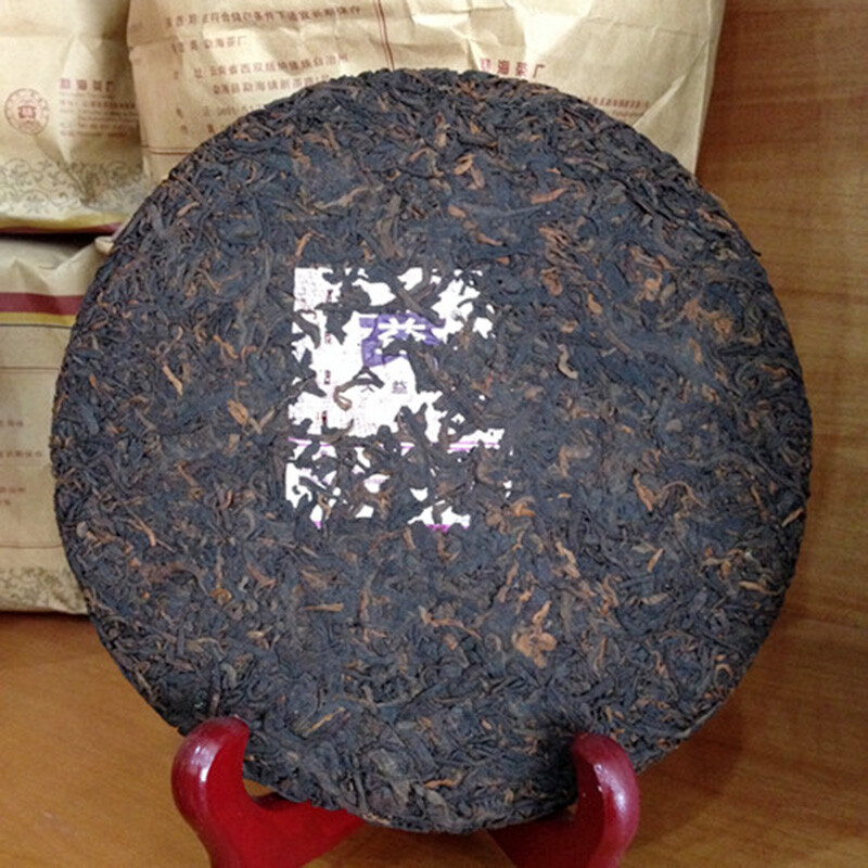 Hou Pu Bing * 2007 701 Yunnan Menghai Dayi High Grade Ripe Pu'er Tea Cake 500g gallery