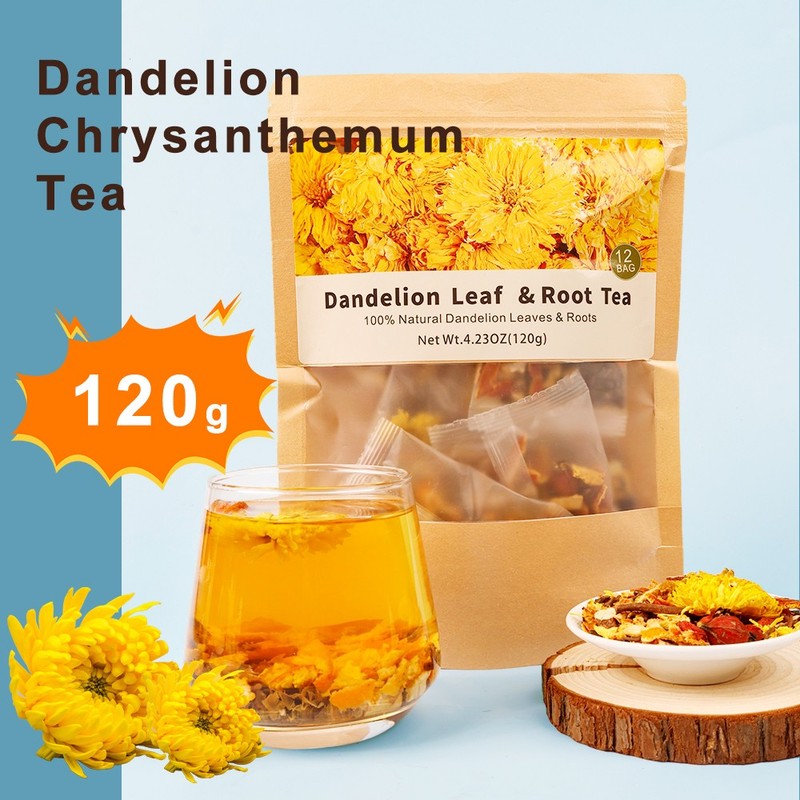 Dandelion Tea 12 Leaf & Root Herbal Tea Bags for Liver & Kidney Health Detox gallery