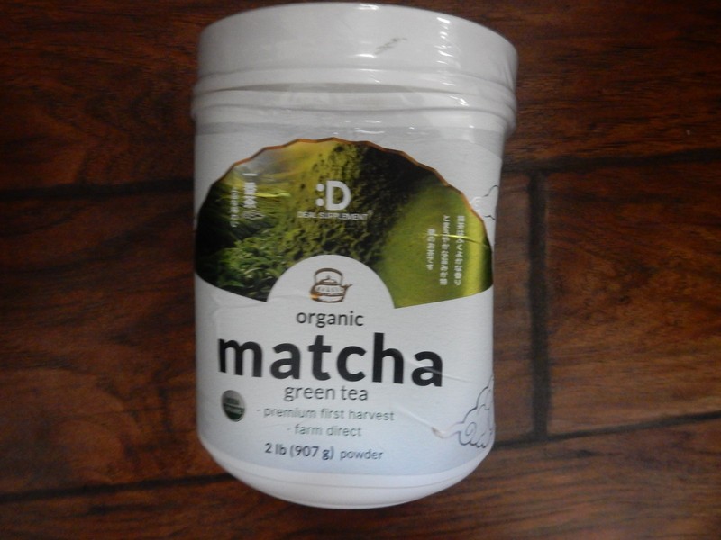 Organic Matcha Green Tea Powder, 2Lbs 907G Zero Sugar Deal Supplement Exp 04/27