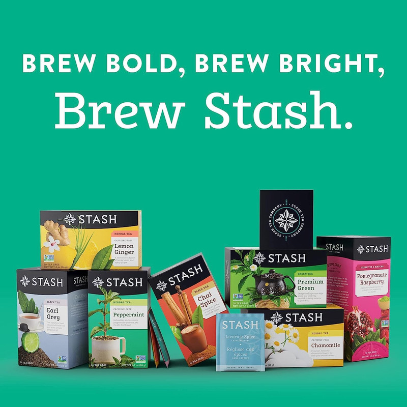 Black Tea Variety Pack – Caffeinated, 6 Boxes of 18-20 Tea Bags Each – Orange Sp gallery