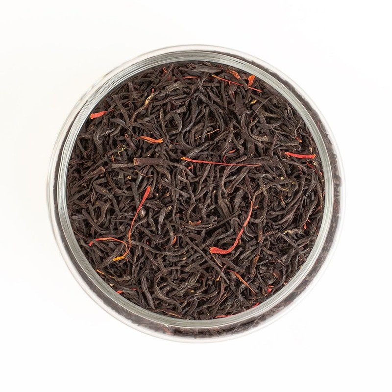 Saffron Black Tea Handpicked Highland Grown Whole Leaf Tea Enriched with 3 Gr... gallery