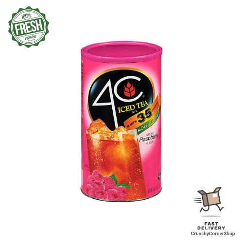 4C 35 QT Raspberry Iced Tea Mix (82.6 oz.) Fast Ship