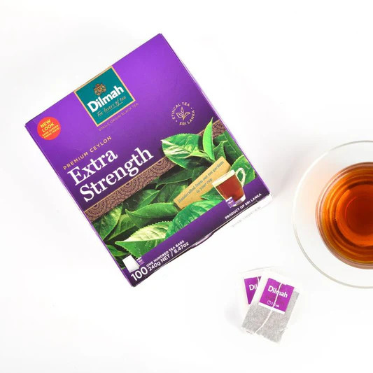 Extra Strength Dilmah Ceylon Tea 200 Premium Tea Bags - BOPF BLACK TEA X 02 gallery