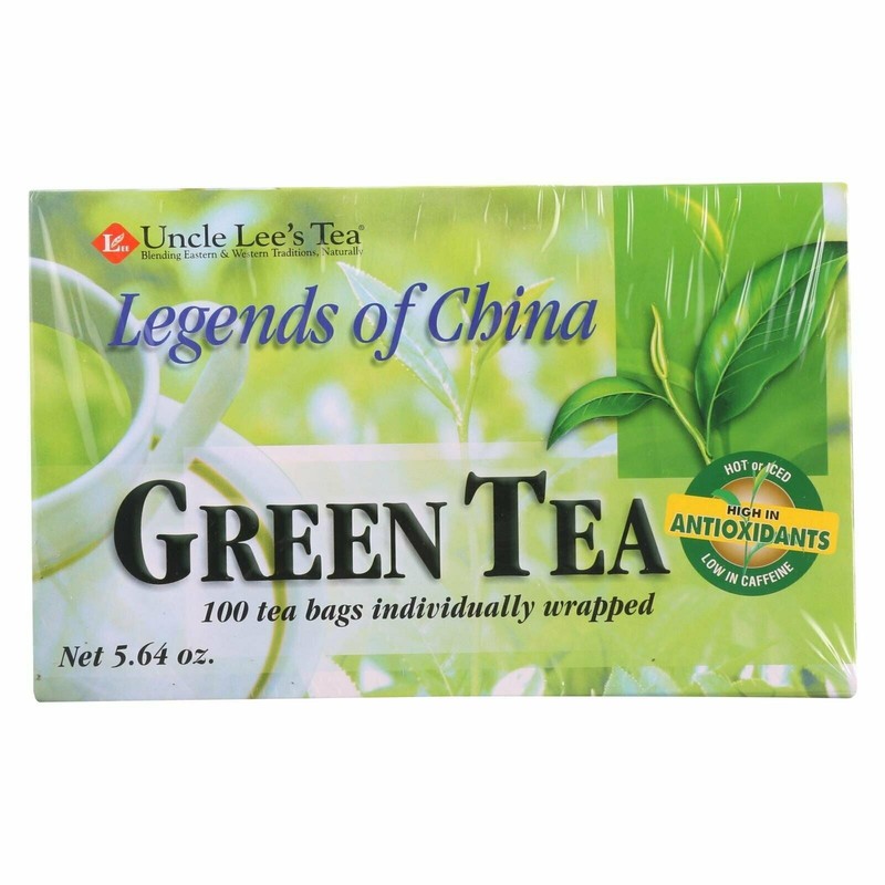 Uncle Lees Tea Legends of China Green Tee with Antioxidants Tea Bags 100 Count gallery
