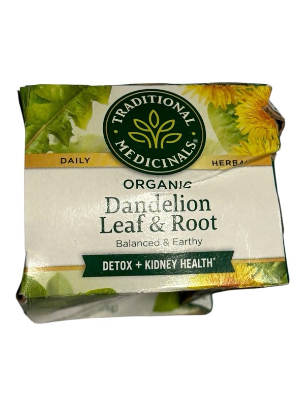 Traditional Medicinals Organic Dandelion Leaf & Root Tea - 16 Bags - Ex: 2/28 gallery