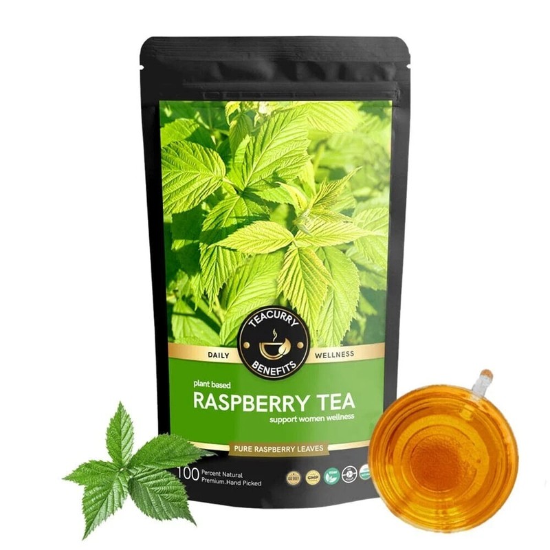 TEACURRY Raspberry Tea (200 Grams, 400 Cups) – Free Shipping World Wide