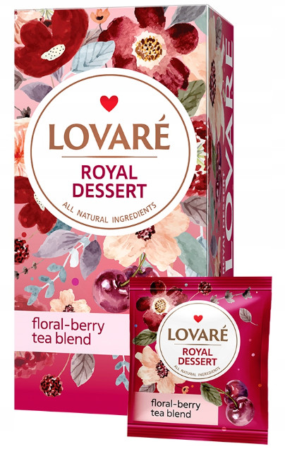LOVARE ROYAL DESSERT Tea in envelopes 24x2g - 48g