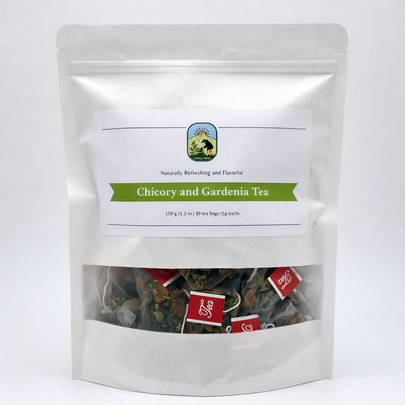 Chicory Gardenia Herbal Tea 150g Caffeine Free Botanical Natural Blend