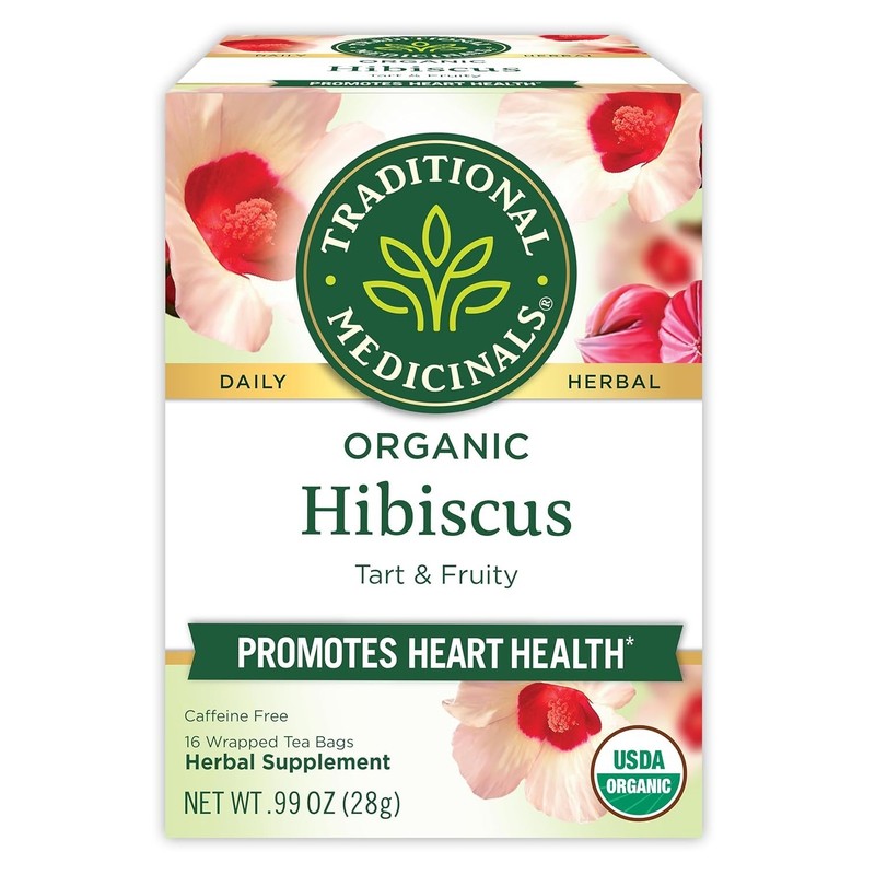 Mindfully-Made Organic Hibiscus Tea – 16 Count – Supports Heart Health Naturally gallery