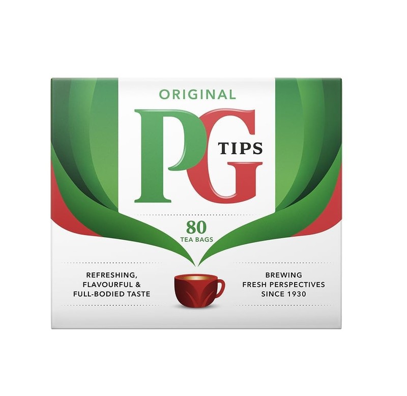 PG Tips Black Tea Bags, 80-Count Boxes (Pack of 4) gallery