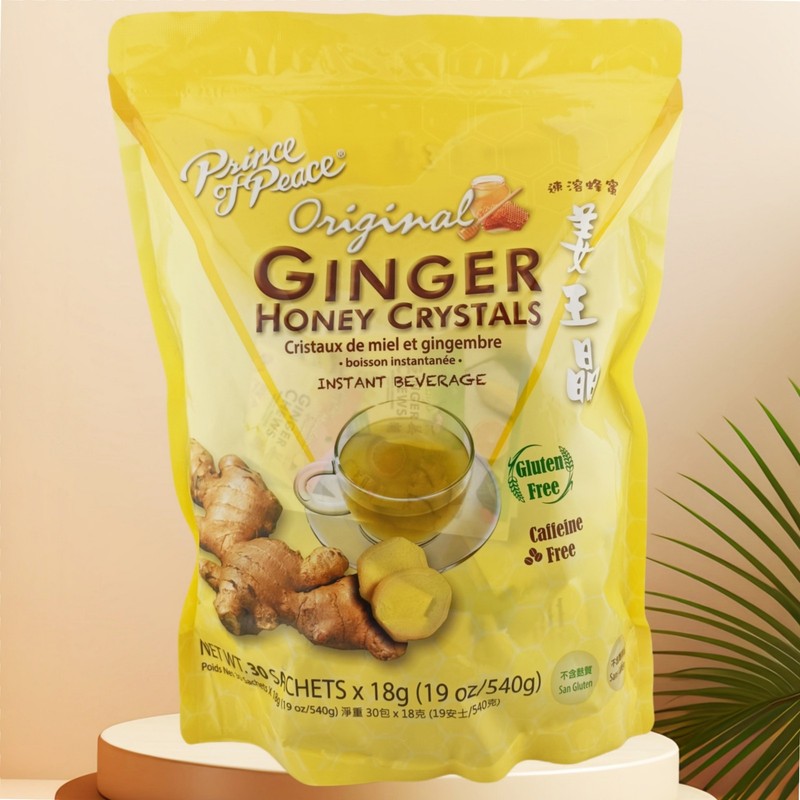 Multi-flavored Ginger Tea Instant Ginger Honey Crystals, Prince of Peace gallery