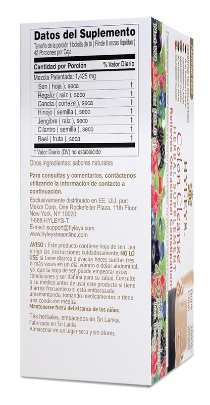 Colon Cleanse Tea Assorted Flavors - 42 Tea Bags (1 Pack) gallery