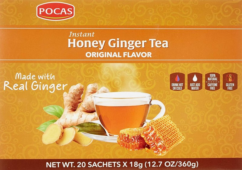 Pocas Honey Ginger Tea original Instant Honey Ginger Tea Made with Real Ginger gallery