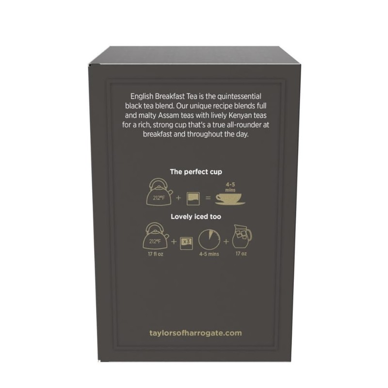 Rich & Refreshing 50 Count English Breakfast Tea - Pillow Tea Bags for Anytime gallery