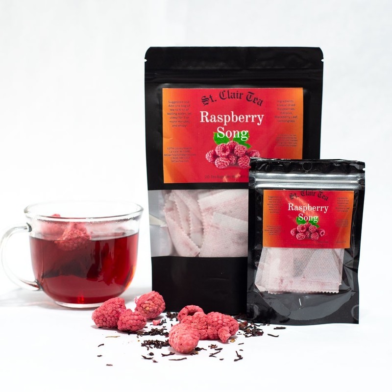 Raspberry Tea With Freeze Dried Raspberry’s No Dye No Oil No Artificial Flavor