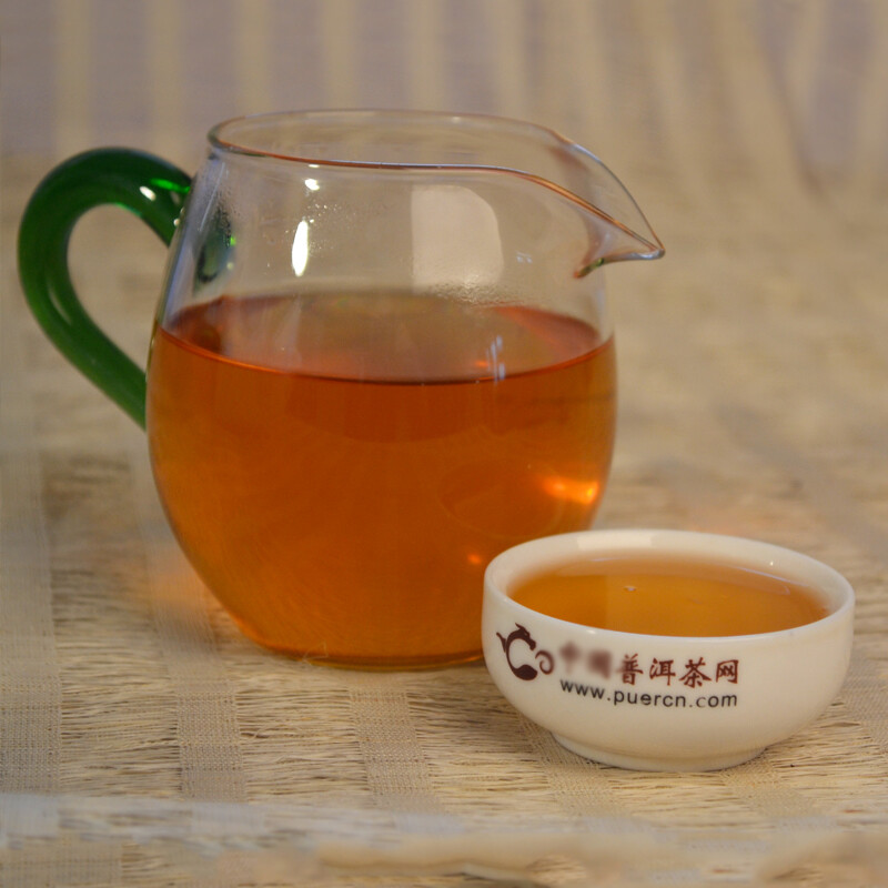 Li Ming Octagonal Pavilion Peacock Township Puerh Tea Cake 2007 357g Raw Puer gallery