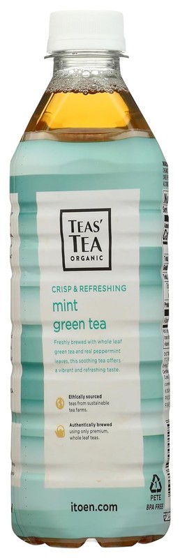 Crisp & Invigorating Organic Mint Green Tea - 16.9 Fl Oz Rich in Antioxidants gallery
