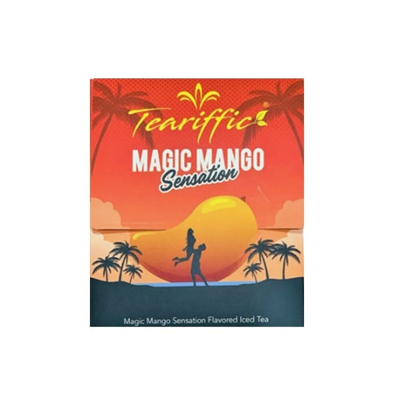 Tearrific Magic Mango Sensation Iced Tea – 12 Sachets Box (3 g Each)
