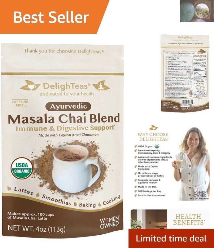 Masala Chai Blend - Ayurvedic Digestive Support | 100 Servings
