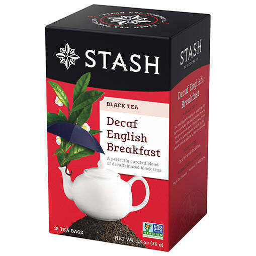 3 Pack – Stash Decaf English Breakfast Black Tea Bags – 18 Count