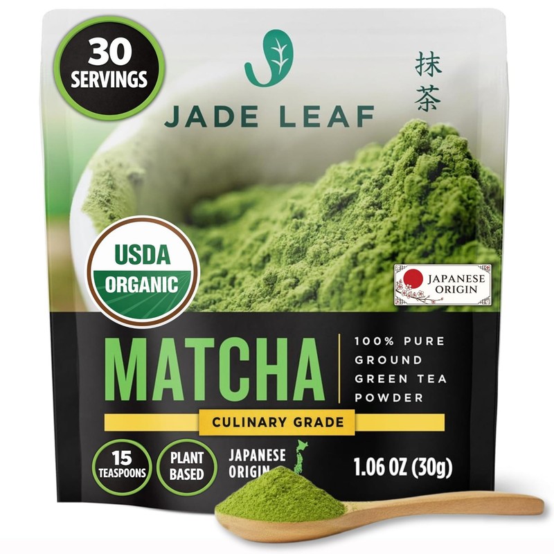 Organic Culinary Grade Matcha Powder Japanese Green tea for Baking, Smoothie…