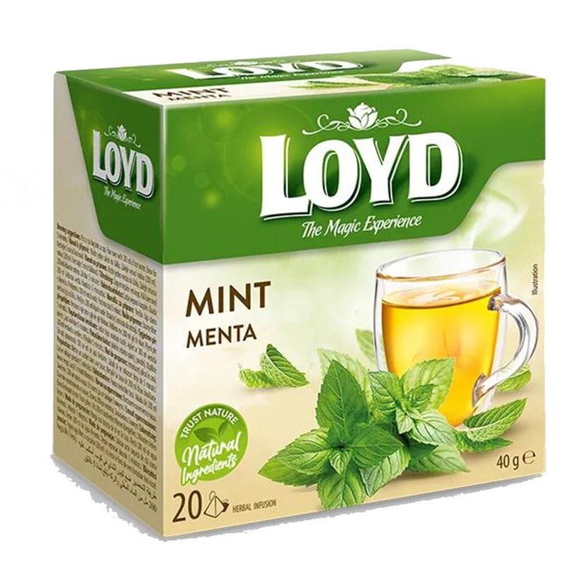 Loyd Mint Menta Tea Magic Experience Box of 20 Tea Bags gallery
