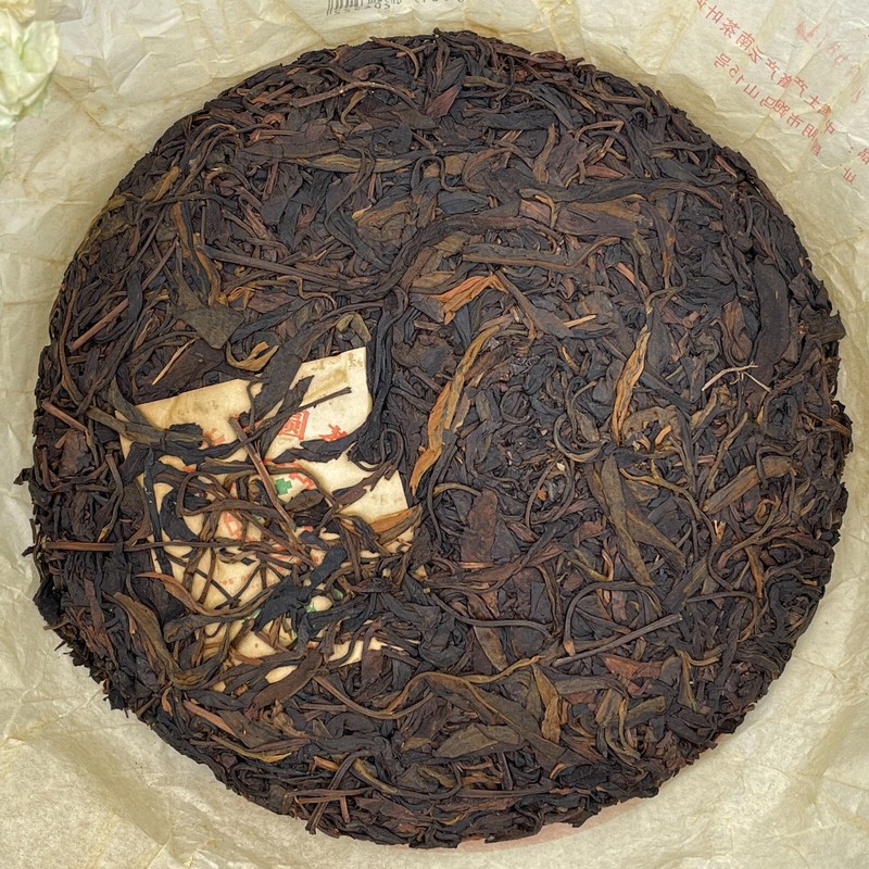 Pu-erh tea,2007,訂製茶Custom Tea,中茶牌圓茶China Tea Round Tea,380g,Raw gallery