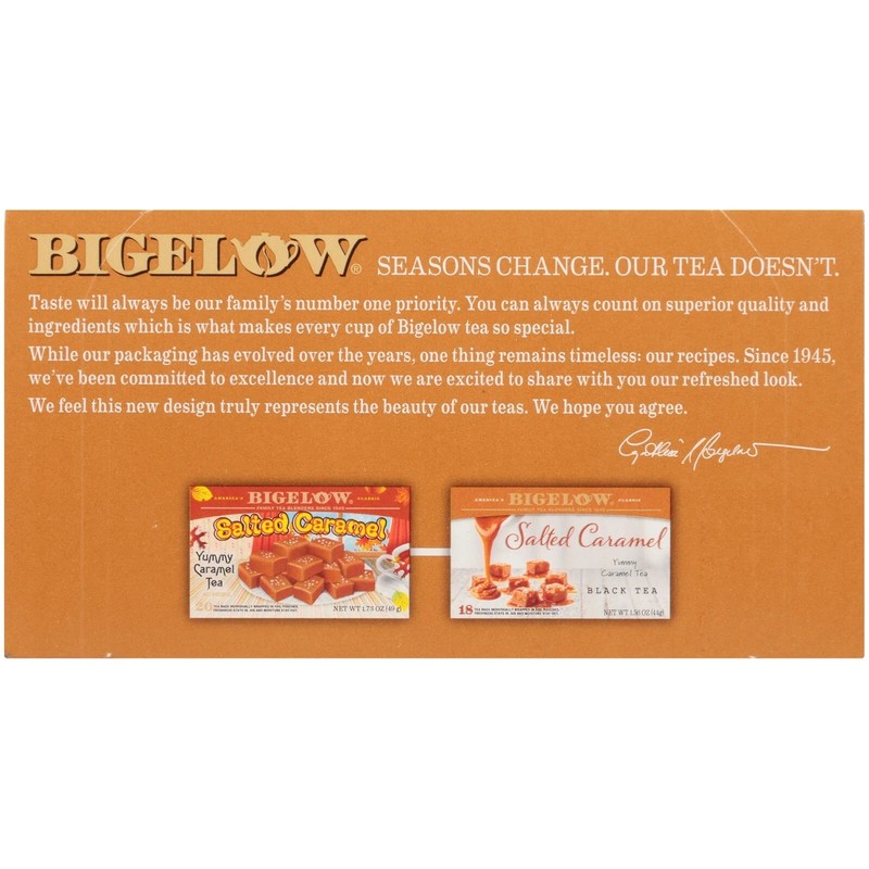 Bigelow Tea Bundle: Gingerbread, Pumpkin Spice, Salted Caramel, Eggnogg (4 Pack) gallery