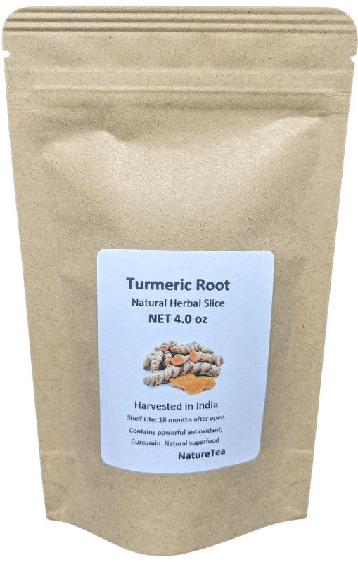 Turmeric Root Slice – 100% from Nature, Wild Crafted