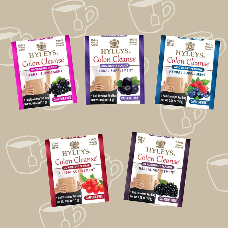 Colon Cleanse Tea Assorted Flavors - 42 Tea Bags (1 Pack) gallery