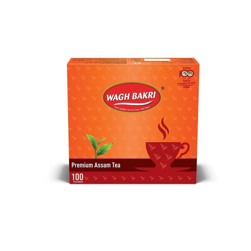 Wagh Bakri Premium Tea Bags 100 Count International Blend Dip Sip Enjoy