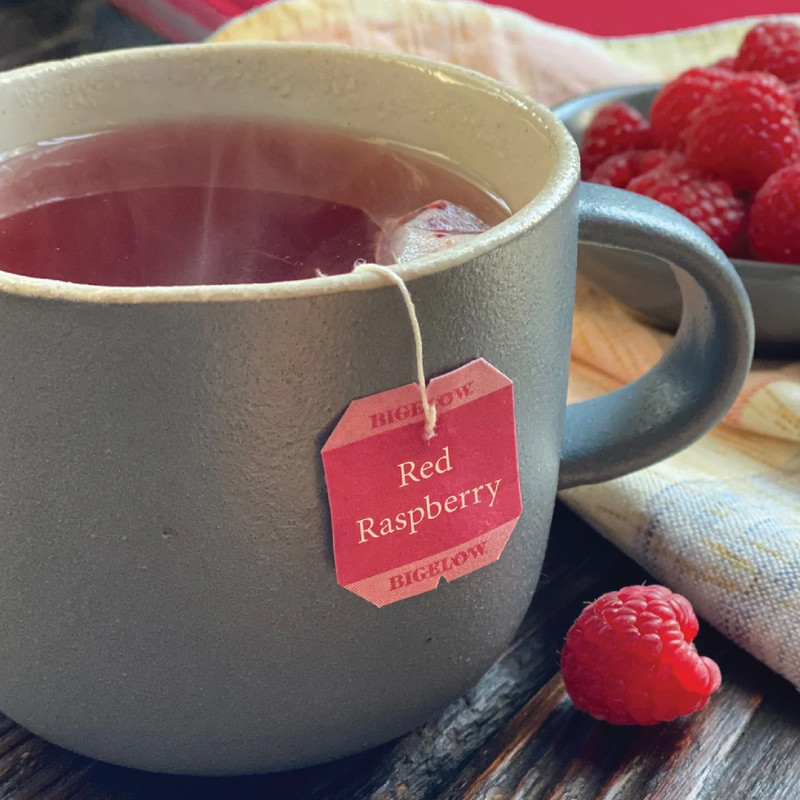 3x Boxes Bigelow Red Raspberry Herbal Tea | 20 Pouches Per Box | 1.18oz gallery