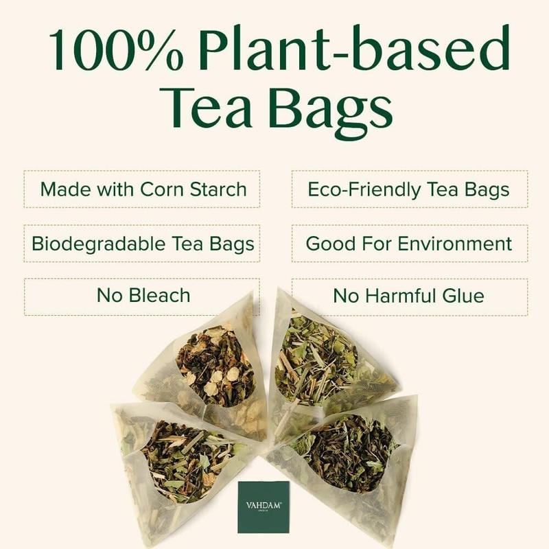VAHDAM Assorted Tea Sampler (15 Different Variety) Long Leaf Premium Tea gallery