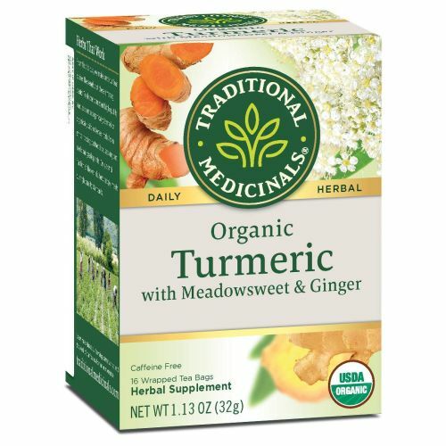 Organic Tea Turmeric with Meadowsweet & Ginger 16 Bags