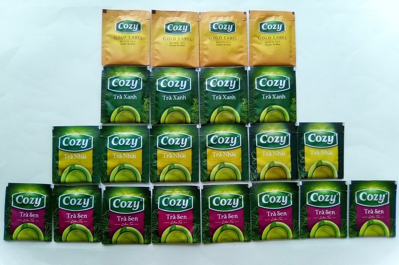 22-Pack Cozy Tea Bag (Assorted)