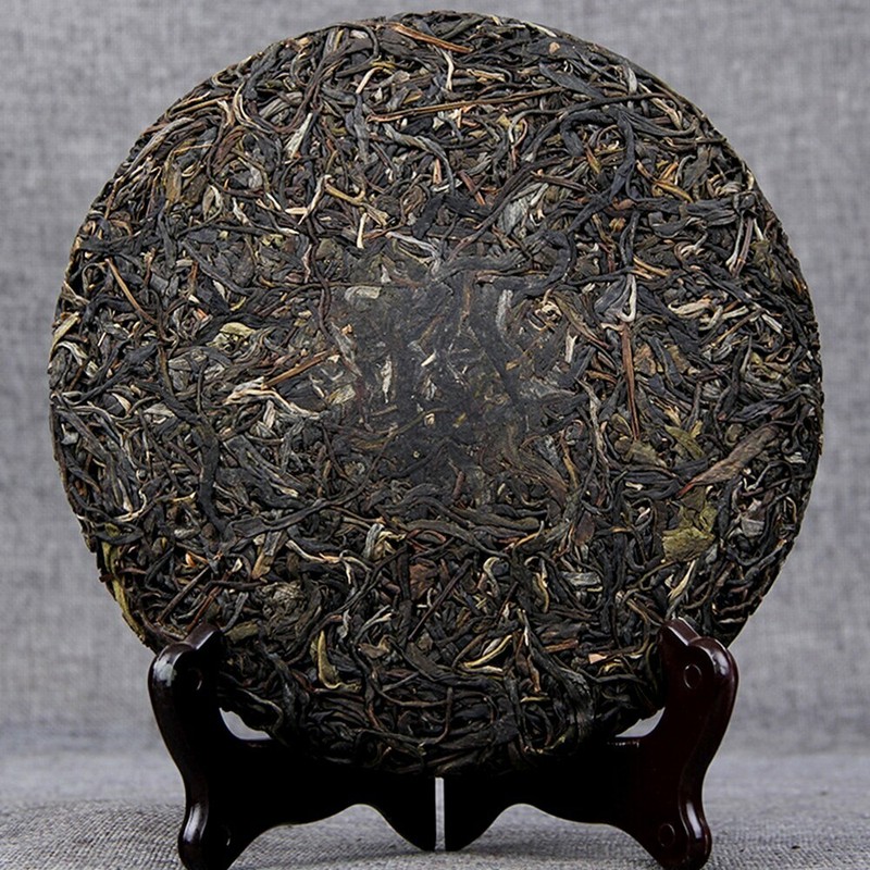 Top Tea Nannuo Mountain Ancient Tree Raw Puer Pure Material Shen Puerh Tea 357g