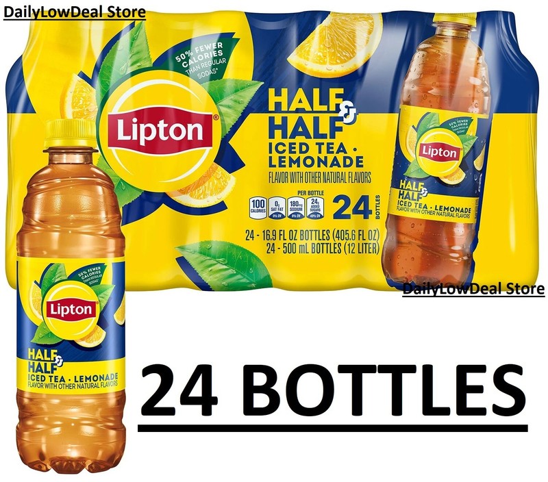 Lipton Half & Half Iced Tea & Lemonade (16.9 oz., 24 pk.)