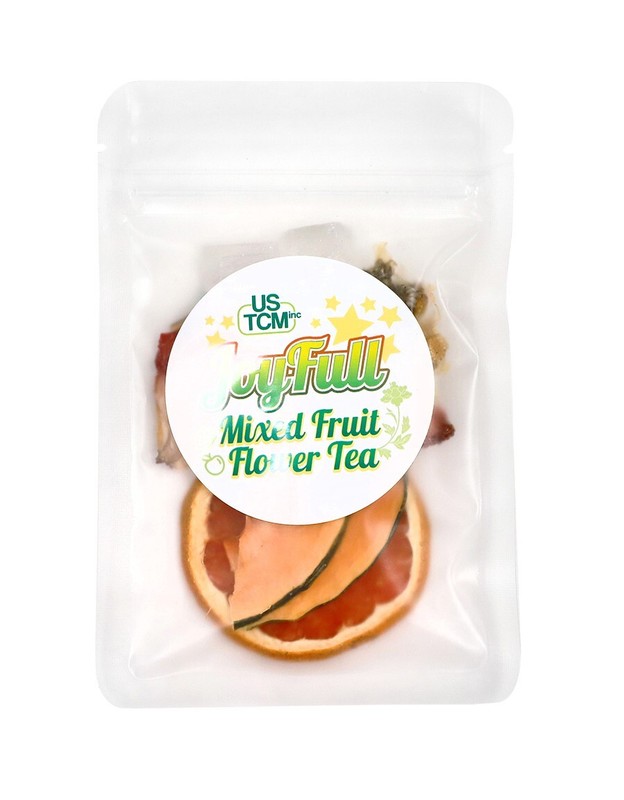 Mixed Fruit Flower Tea || Grapefruit-Strawberry-Papaya-Chrysanthemum 3 Packs gallery