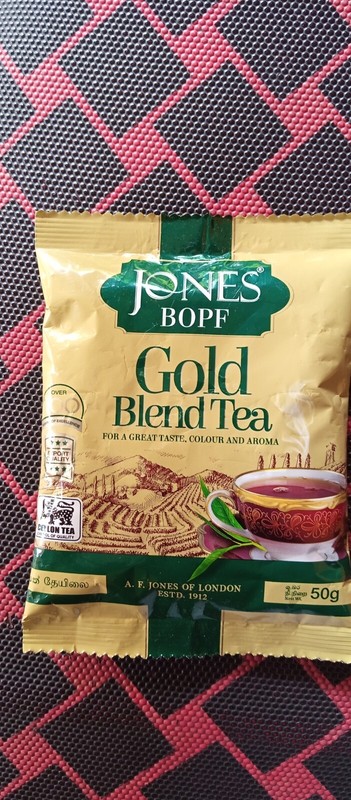 Gold Blend Tea - Branded Quality Tea - 50g - Ceylon Black Tea - Daily Use