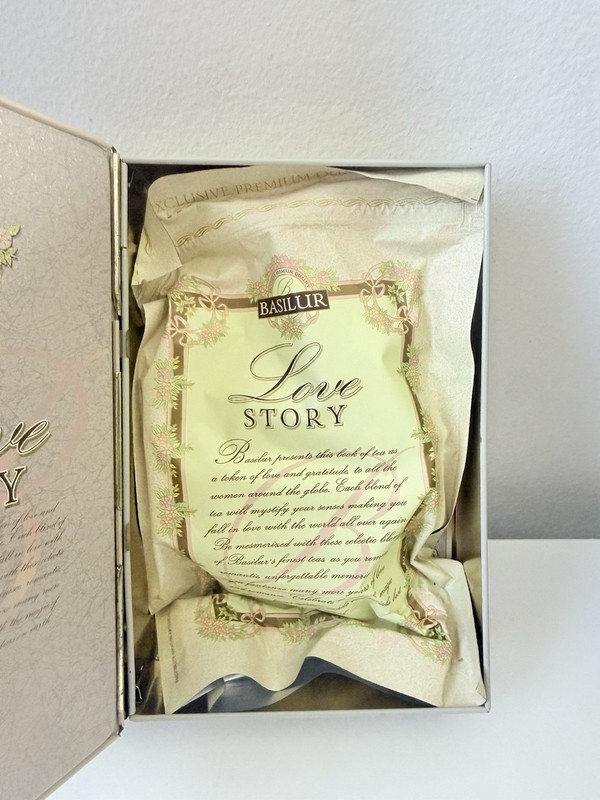 Basilur Ceylon Black Tea Book Collection, Love Story Volume II, (3.5oz) gallery