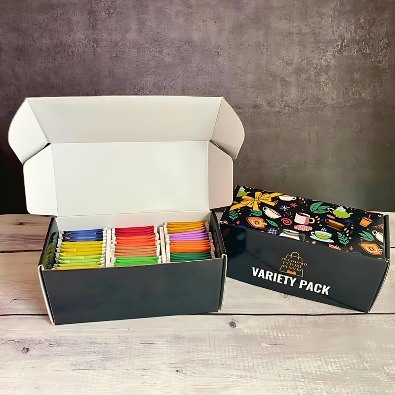 56-Piece Tea Sampler Gift Set – 14 Flavors, Premium Assorted Variety Pack wit... gallery
