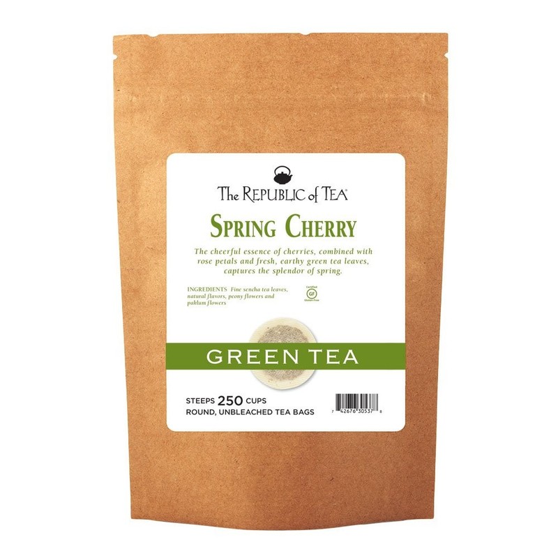 - Spring Cherry Green Tea, 50 Tea Bags, Sencha Green Tea gallery