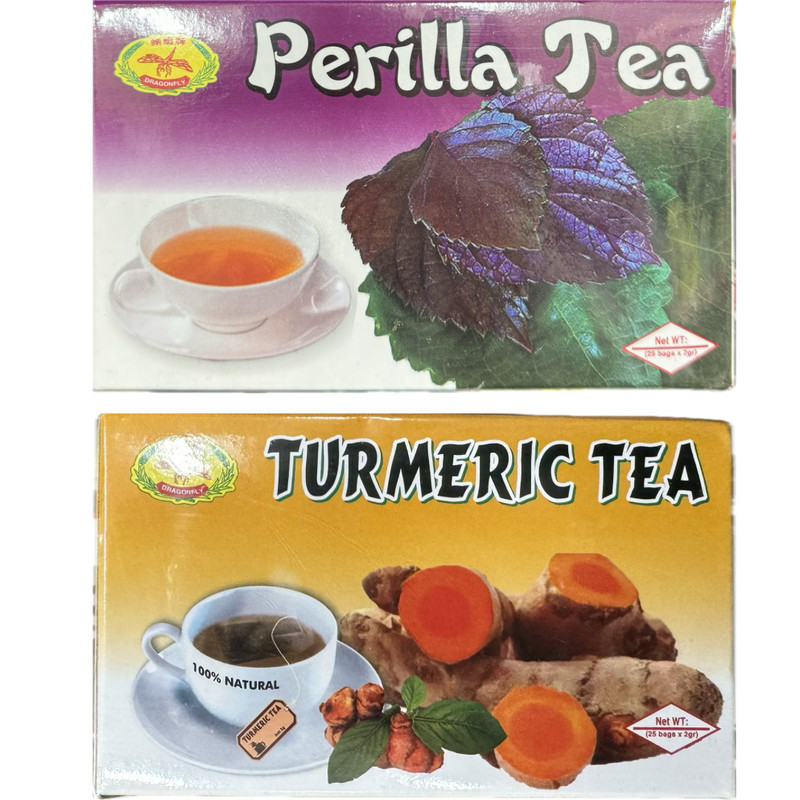 1 PACK – 1.76oz Dragonfly Brand Tea Variety – 25 Tea Bags x 2gr – Choose Flavor
